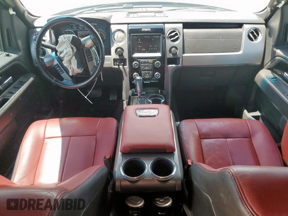 2013 Ford F-150 XL with VIN 1FTFW1ET2DFC34113, listed as a Copart auction lot 62120405 with 54,344 mi miles and Salvage title. Bid and sale history available at DreamBid. Image 8.