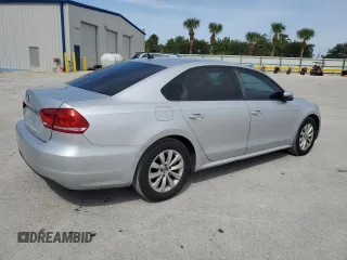 2012 Volkswagen Passat S with VIN 1VWAP7A37CC033613, listed as a Copart auction lot 63634505 with 398,735 mi miles and Salvage title. Bid and sale history available at DreamBid. Image 3.