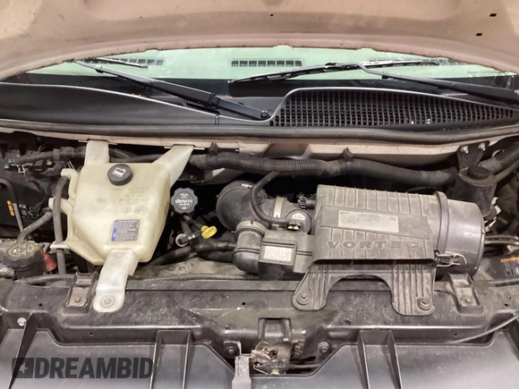 2015 Chevrolet Express Cargo Van with VIN 1GCWGFCF8F1232115, listed as a IAAI auction lot 42154507 with 226,384 mi miles. Bid and sale history available at carsss.com. Image 1.