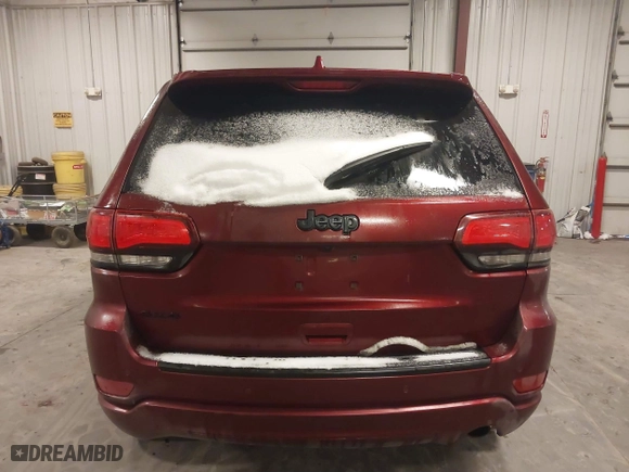 2018 Jeep Grand Cherokee Laredo E with VIN 1C4RJFAG9JC436803, listed as a IAAI auction lot 41572437 with 106,941 mi miles. Bid and sale history available at carsss.com. Image 16.