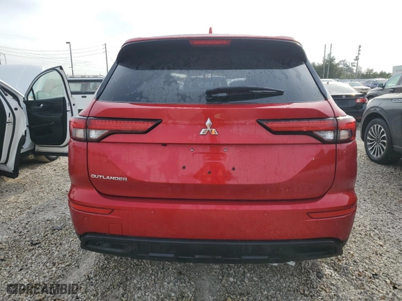 2024 Mitsubishi Outlander ES with VIN JA4J3UA82RZ042924, listed as a Copart auction lot 77023364 with 7,465 mi miles and Non Repairable. Bid and sale history available at carsss.com. Image 6.