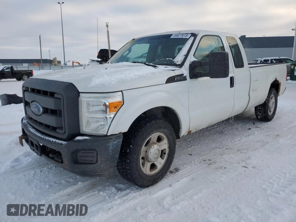 2015 Ford F-250 XLT with VIN 1FT7X2A63FEB26860, listed as a Copart auction lot 44627615 with 350,508 mi miles and Clean title. Bid and sale history available at DreamBid. Image 1.