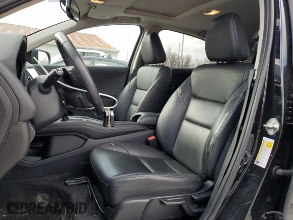 2018 Honda HR-V EX-L with VIN 3CZRU6H70JM704921, listed as a Copart auction lot 47473035 with 37,664 mi miles and Salvage Title. Bid and sale history available at carsss.com. Image 7.