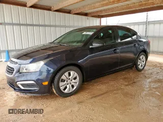2015 Chevrolet Cruze LS z VIN 1G1PA5SH9F7201187, wystawiony jako Copart lot #57298555 z przebiegiem 103 465 mil mil oraz Czysty tytuł • Clean title. Historia ofert i sprzedaży dostępna na DreamBid. Obrazek 1.