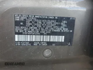 2012 Toyota RAV4 with VIN 2T3ZF4DV1CW132946, listed as a Copart auction lot 53207555 with 96,089 mi miles and Salvage Title. Bid and sale history available at carsss.com. Image 13.