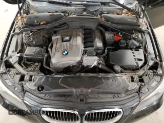 2007 BMW 5 Series 530xi with VIN WBANF73537CU22743, listed as a Copart auction lot 51492785 with 169,366 mi miles and Non Repairable. Bid and sale history available at carsss.com. Image 11.