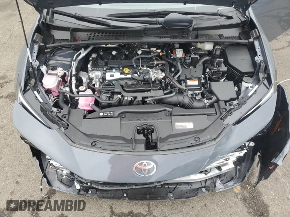 2024 Toyota Prius LE with VIN JTDACAAU4R3022601, listed as a Copart auction lot 82591044 with 9,798 mi miles and Salvage Title. Bid and sale history available at carsss.com. Image 11.