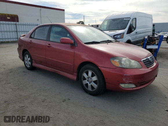 2007 Toyota Corolla CE with VIN 1NXBR32E77Z869735, listed as a Copart auction lot 46121055 with 273,965 mi miles and Salvage Title. Bid and sale history available at DreamBid. Image 4.