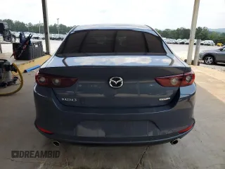 2022 Mazda 3 Carbon Edition with VIN 3MZBPACL0NM318475, listed as a Copart auction lot 59286455 with 27,327 mi miles and Salvage title. Bid and sale history available at DreamBid. Image 6.