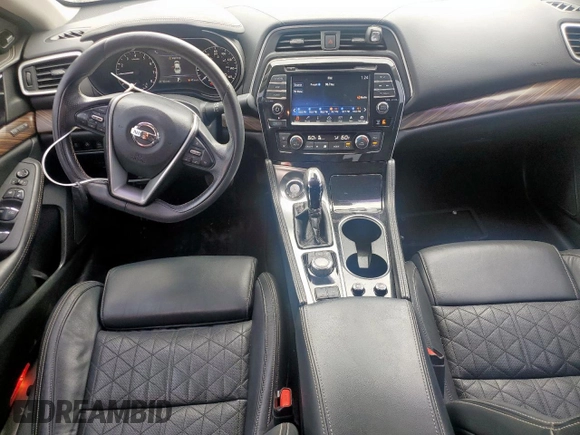 2017 Nissan Maxima S with VIN 1N4AA6AP8HC402865, listed as a Copart auction lot 55953805 with 93,760 mi miles and Salvage title. Bid and sale history available at DreamBid. Image 8.