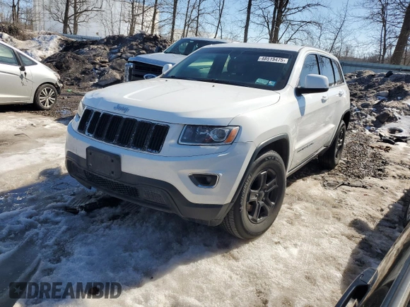 2014 Jeep Grand Cherokee Laredo with VIN 1C4RJFAG0EC110085, listed as a Copart auction lot 48519475 with 192,189 mi miles and Non Repairable. Bid and sale history available at carsss.com. Image 1.
