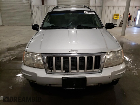 2004 Jeep Grand Cherokee Limited with VIN 1J4GW58S34C283850, listed as a Copart auction lot 81348634 with 207,307 mi miles and Clean title. Bid and sale history available at DreamBid. Image 5.
