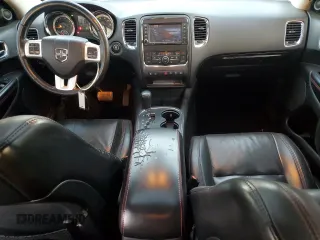2012 Dodge Durango R/T with VIN 1C4SDHCT9CC362073, listed as a Copart auction lot 81916474 with 174,976 mi miles and Salvage title. Bid and sale history available at DreamBid. Image 8.