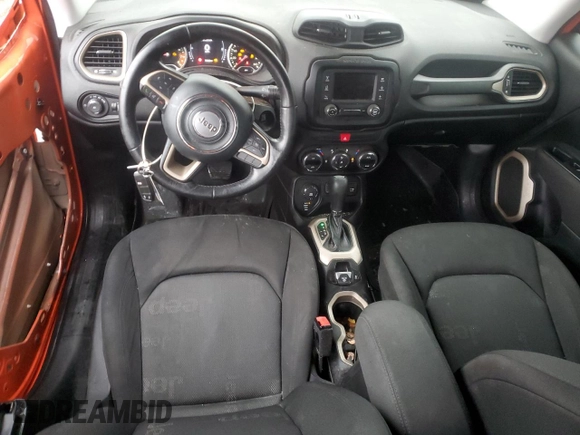 2017 Jeep Renegade Latitude z VIN ZACCJBBB9HPF20630, wystawiony jako Copart lot #44950155 z przebiegiem 72 506 mil mil oraz Szkoda całkowita • Salvage title. Historia ofert i sprzedaży dostępna na DreamBid. Obrazek 8.