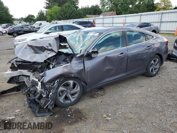 2020 Honda Insight EX with VIN 19XZE4F54LE012487, listed as a Copart auction lot 63111605 with Not provided miles and Salvage title. Bid and sale history available at DreamBid. Image 1.