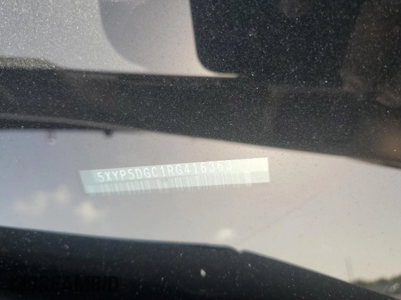 2024 Kia Telluride SX Prestige X-Pro с VIN 5XYP5DGC1RG416363, выставлен на аукционе Copart как лот 60986805 с пробегом 28 771 миль миль и Списание • Salvage title. История ставок и продаж доступна на DreamBid. Изображение 13.