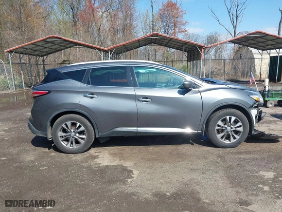 2015 Nissan Murano Platinum with VIN 5N1AZ2MH0FN217772, listed as a IAAI auction lot 41918231 with 168,952 mi miles. Bid and sale history available at carsss.com. Image 12.