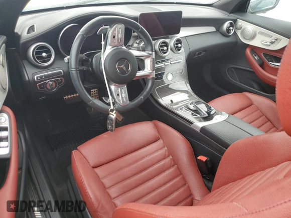 2022 Mercedes-Benz C with VIN W1KWK6EB4NG114797, listed as a Copart auction lot 74886064 with Not provided miles and Non repairable. Bid and sale history available at DreamBid. Image 8.