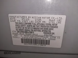 2024 Nissan Kicks SV with VIN 3N1CP5CV0RL478872, listed as a IAAI auction lot 41263976 with 20,883 mi miles. Bid and sale history available at carsss.com. Image 9.