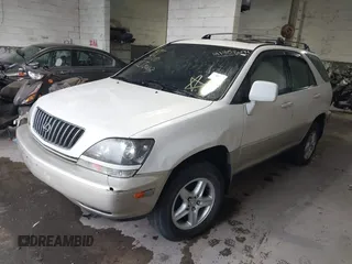 1999 Lexus RX 300 Luxury SUV with VIN JT6HF10U9X0007556, listed as a IAAI auction lot 41858694 with 999,999 mi miles. Bid and sale history available at carsss.com. Image 2.