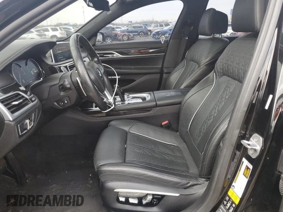 2017 BMW 7 Series with VIN WBA7B0C31HG527138, listed as a Copart auction lot 83545034 with 46,370 mi miles and Clean Title. Bid and sale history available at DreamBid. Image 7.
