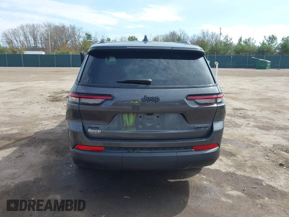 2024 Jeep Grand Cherokee Limited with VIN 1C4RJKBG6R8617895, listed as a IAAI auction lot 42084511 with 8,735 mi miles and . Bid and sale history available at DreamBid. Image 16.