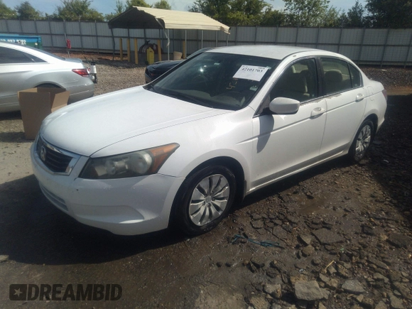2008 Honda Accord LX z VIN 1HGCP26338A046922, wystawiony jako IAAI lot #42101703 z przebiegiem 280 000 mil mil oraz . Historia ofert i sprzedaży dostępna na DreamBid. Obrazek 2.