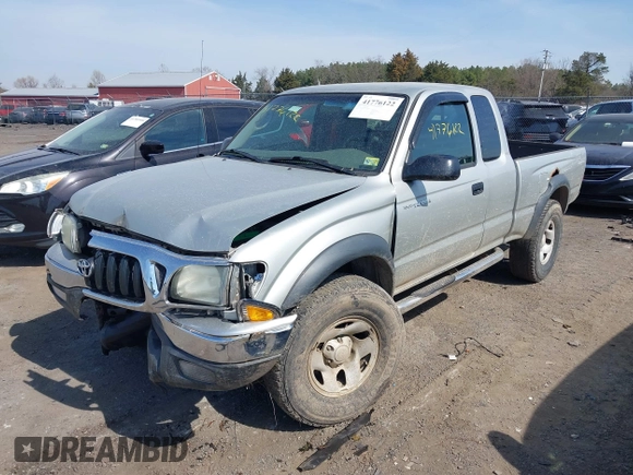 2004 Toyota Tacoma with VIN 5TEWN72N44Z342540, listed as a IAAI auction lot 41776122 with 178,867 mi miles and . Bid and sale history available at DreamBid. Image 17.