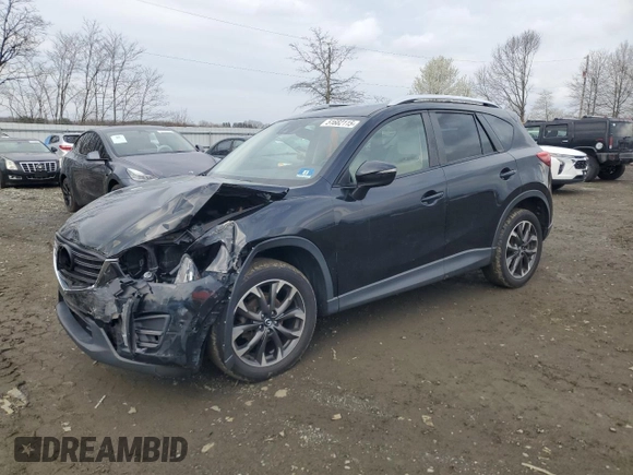 2016 Mazda CX-5 Grand Touring with VIN JM3KE4DY0G0727366, listed as a Copart auction lot 51682115 with 114,462 mi miles and Salvage Title. Bid and sale history available at carsss.com. Image 1.