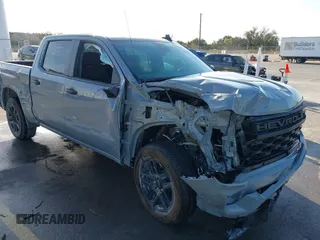 2024 Chevrolet Silverado 1500 Custom with VIN 3GCPABEK0RG422604, listed as a IAAI auction lot 41796792 with 2,848 mi miles and . Bid and sale history available at DreamBid. Image 1.