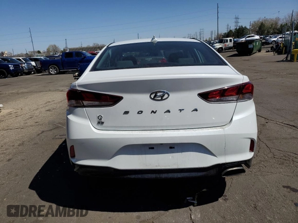 2019 Hyundai Sonata SE with VIN 5NPE24AF3KH789096, listed as a Copart auction lot 52119205 with 73,672 mi miles and Salvage Title. Bid and sale history available at carsss.com. Image 6.