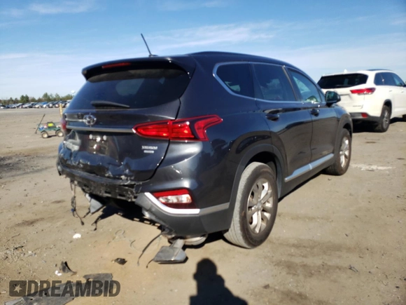 2020 Hyundai Santa Fe SE with VIN 5NMS2CAD3LH300481, listed as a Copart auction lot 66738032 with 18,956 mi miles. Bid and sale history available at carsss.com. Image 4.