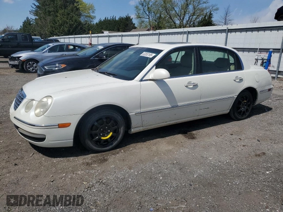 2007 Kia Amanti with VIN KNALD125675128138, listed as a Copart auction lot 53353195 with 95,580 mi miles and Clean Title. Bid and sale history available at carsss.com. Image 1.