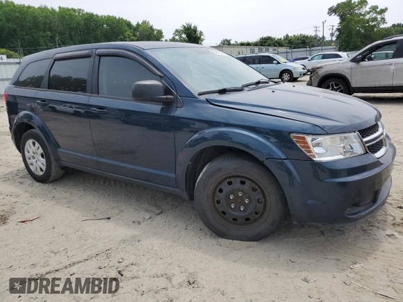 2015 Dodge Journey American Value z VIN 3C4PDCAB6FT707975, wystawiony jako Copart lot #59919895 z przebiegiem 192 614 mil mil oraz Czysty tytuł • Clean title. Historia ofert i sprzedaży dostępna na DreamBid. Obrazek 4.