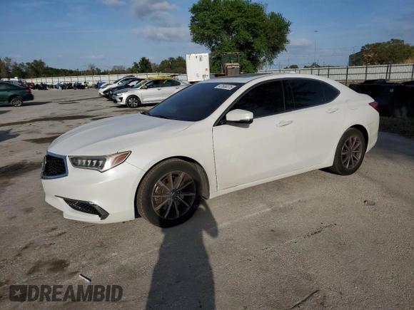 2020 Acura TLX with VIN 19UUB1F35LA001437, listed as a Copart auction lot 47589375 with 118,679 mi miles and Salvage Title. Bid and sale history available at carsss.com. Image 1.