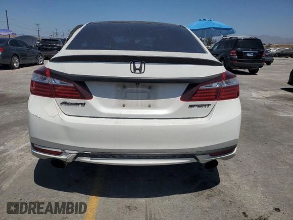 2016 Honda Accord Sport z VIN 1HGCR2F56GA244078, wystawiony jako Copart lot #63640505 z przebiegiem 229 054 mil mil oraz Szkoda całkowita • Salvage title. Historia ofert i sprzedaży dostępna na DreamBid. Obrazek 6.