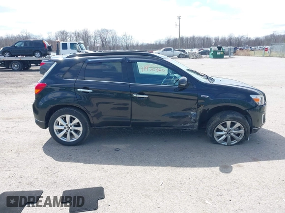 2015 Mitsubishi Outlander Sport 2.4 GT with VIN 4A4AR4AW3FE030571, listed as a IAAI auction lot 41970360 with 74,683 mi miles. Bid and sale history available at carsss.com. Image 13.