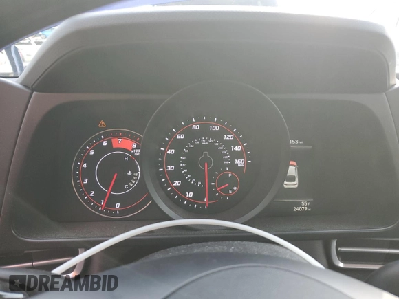 2023 Hyundai Elantra SEL with VIN KMHLM4AG6PU498580, listed as a Copart auction lot 48517715 with 24,079 mi miles and Salvage Title. Bid and sale history available at DreamBid. Image 9.
