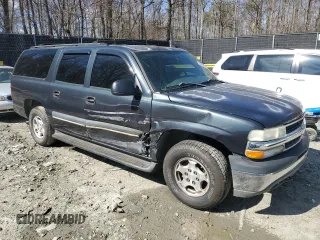 2004 Chevrolet Suburban LS with VIN 1GNFK16Z34J142771, listed as a Copart auction lot 50688535 with 222,370 mi miles and Salvage Title. Bid and sale history available at carsss.com. Image 4.