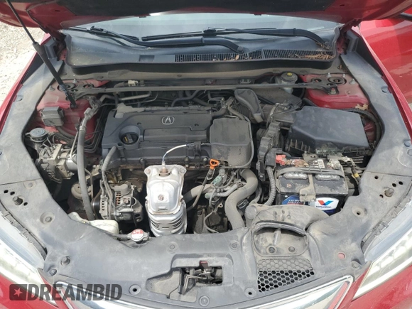 2017 Acura TLX with VIN 19UUB1F33HA004750, listed as a Copart auction lot 55268915 with 124,786 mi miles and Salvage title. Bid and sale history available at DreamBid. Image 11.