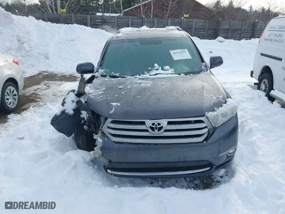 2013 Toyota Highlander Limited with VIN 5TDDK3EH9DS179864, listed as a IAAI auction lot 41510793 with NaN miles. Bid and sale history available at carsss.com. Image 12.