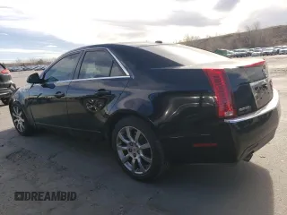 2008 Cadillac CTS AWD w/1SB with VIN 1G6DT57V280152447, listed as a Copart auction lot 49246675 with 110,944 mi miles and Salvage Title. Bid and sale history available at carsss.com. Image 2.