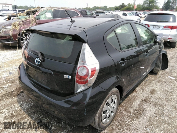 2014 Toyota Prius One with VIN JTDKDTB34E1069233, listed as a IAAI auction lot 36813619 with Not Provided miles and . Bid and sale history available at DreamBid. Image 4.