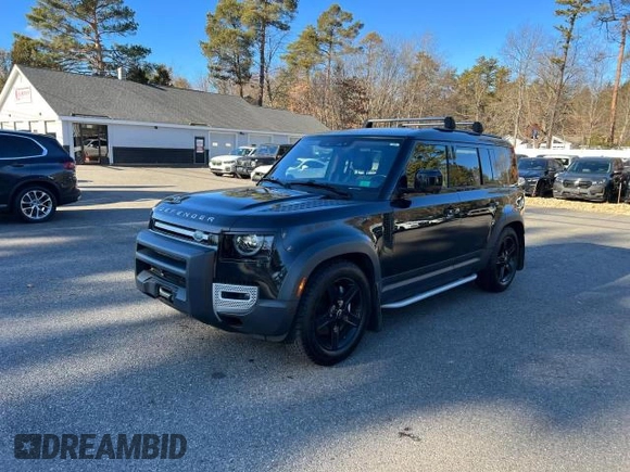 2021 Land Rover Defender SE with VIN SALEP7RU1M2048268, listed as a Copart auction lot 42012605 with 111,520 mi miles and Clean title. Bid and sale history available at DreamBid. Image 1.