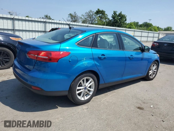 2016 Ford Focus SE с VIN 1FADP3F29GL396810, выставлен на аукционе Copart как лот 58230535 с пробегом 84 146 миль миль и Списание • Salvage title. История ставок и продаж доступна на DreamBid. Изображение 3.