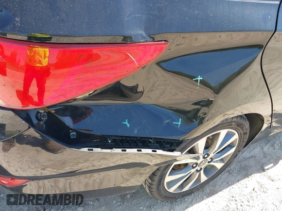 2017 Hyundai Accent SE with VIN KMHCT4AE2HU225056, listed as a IAAI auction lot 41611815 with 93,855 mi miles. Bid and sale history available at carsss.com. Image 13.