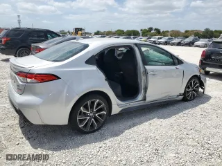 2020 Toyota Corolla SE with VIN 5YFS4RCE2LP051809, listed as a Copart auction lot 54130215 with 62,021 mi miles and Salvage Title. Bid and sale history available at carsss.com. Image 3.