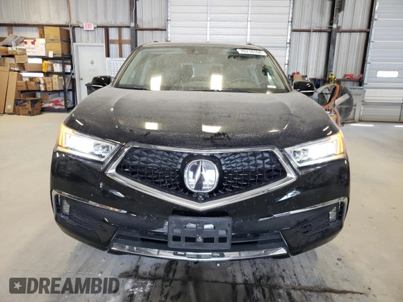 2017 Acura MDX Sport Hybrid w/Advance Pkg with VIN 5FRYD7H76HB000677, listed as a Copart auction lot 70718164 with 51,724 mi miles and Salvage Title. Bid and sale history available at carsss.com. Image 5.