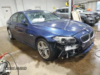 2016 BMW 5 Series 528i xDrive with VIN WBA5A7C57GG150964, listed as a Copart auction lot 56468805 with Not provided miles and Salvage title. Bid and sale history available at DreamBid. Image 4.