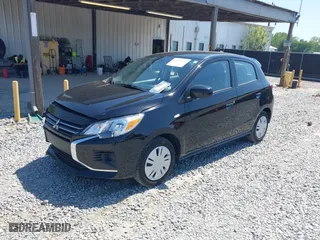 2024 Mitsubishi Mirage ES with VIN ML32AUHJ6RH025593, listed as a IAAI auction lot 42012132 with 10,810 mi miles. Bid and sale history available at carsss.com. Image 17.